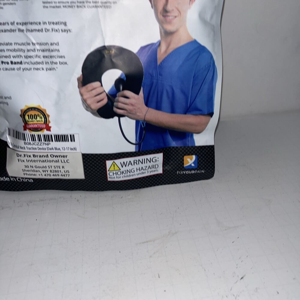 Dr. Fix Cervical Neck Traction Device – At-Home Neck Pain Relief - Picture 3 of 4